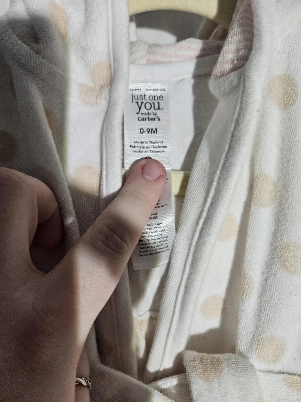 Carters soft plush